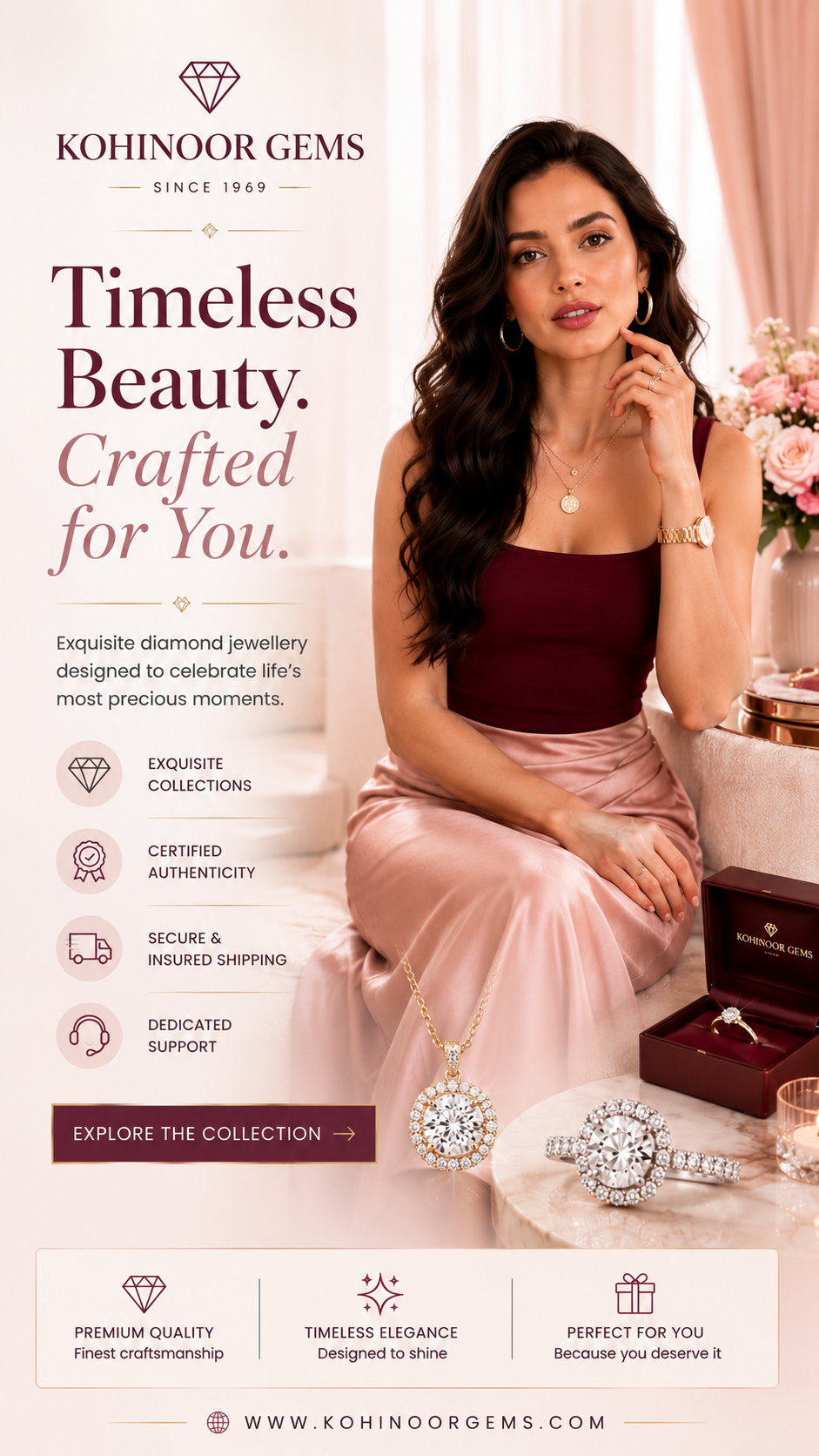 Kohinoor Gems - Diamond Wedding Bands & Engagement Rings